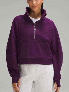 Lululemon Scuba Oversized Funnel-Neck Half Zip - XS/S